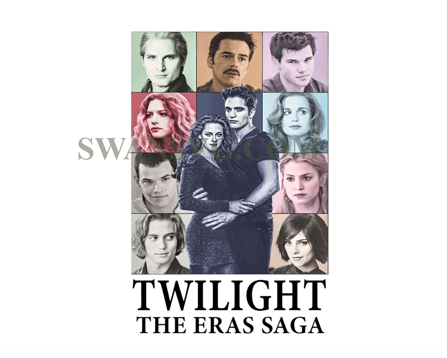 Twilight eras Saga Tour black png Twilight print png digital