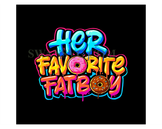 Her favorite fatboy Donut svg, png Download