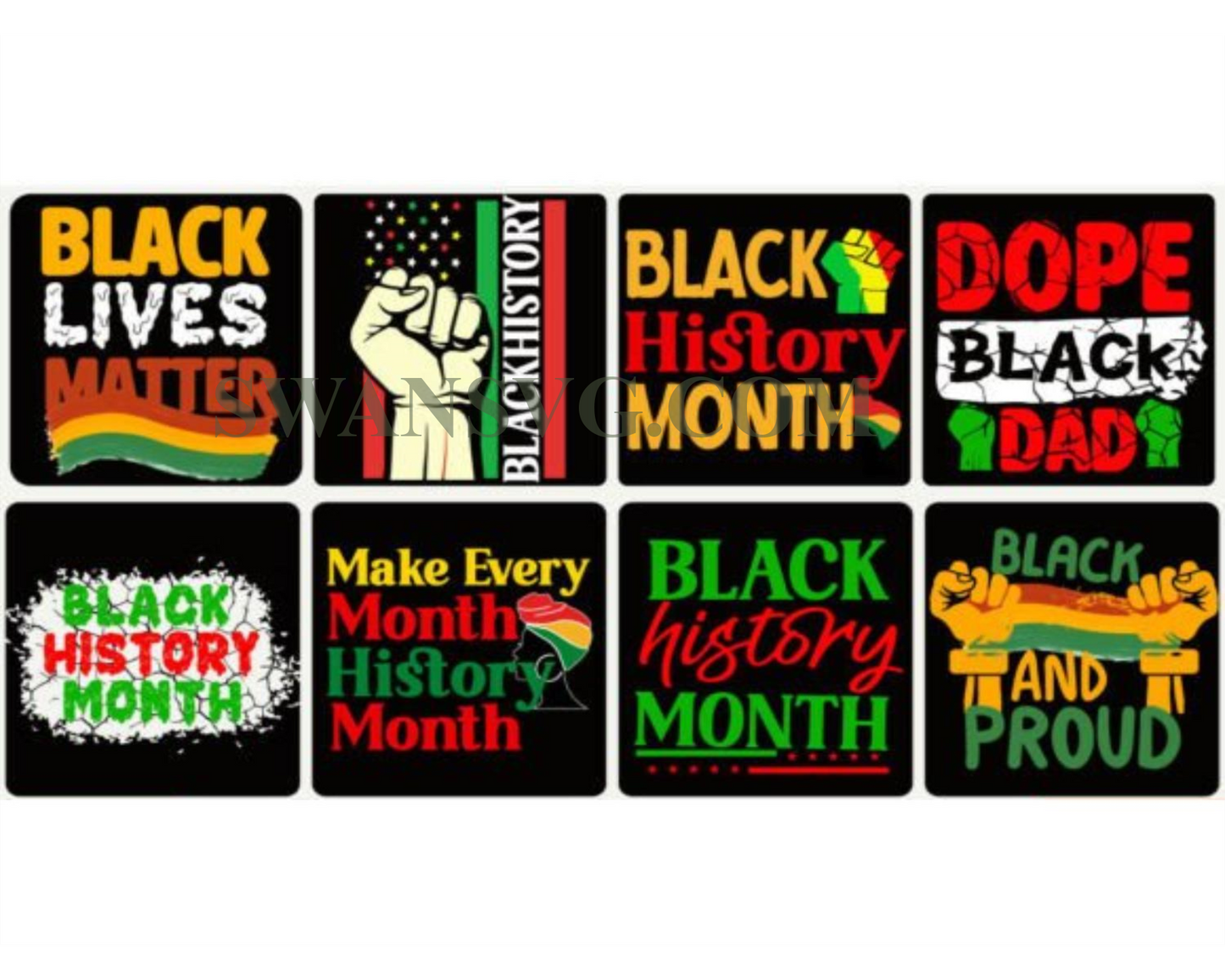 Black History Month SVG Mega Bundle