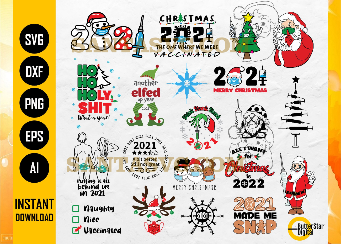 Grinch Bundle Svg, Christmas Svg Bundle, Grinch Svg, Xmas Svg