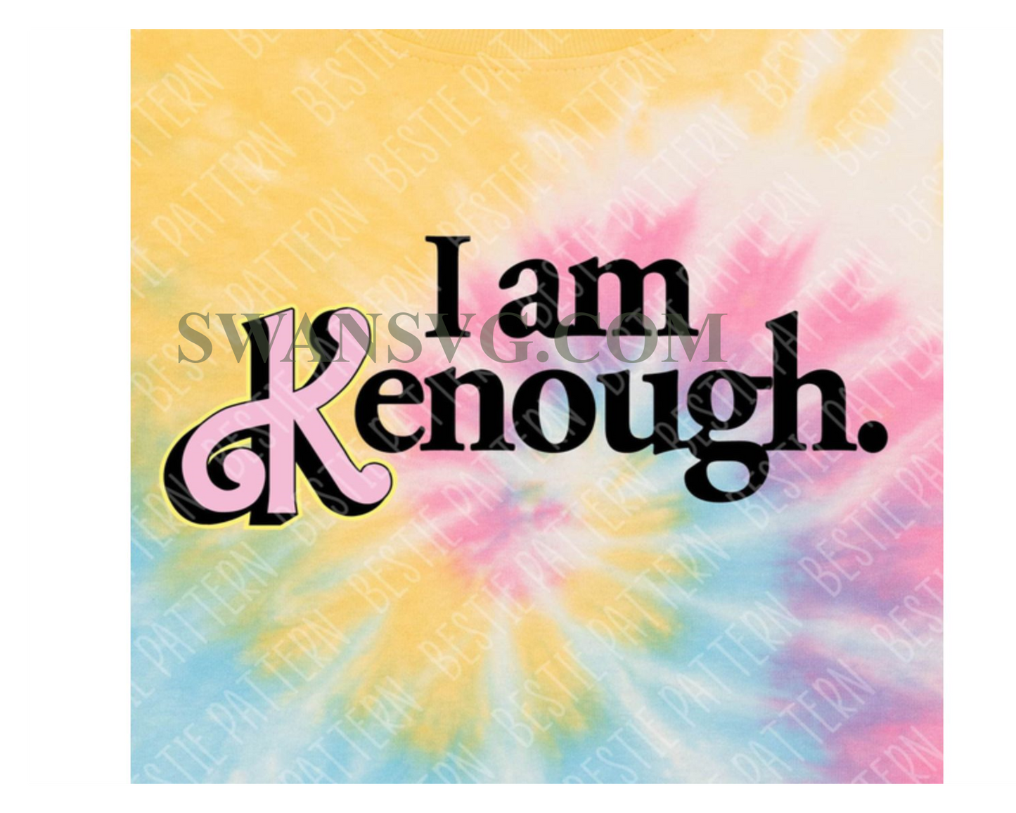 I am Kenough PNG, I am Kenough, Kenough Sublimation