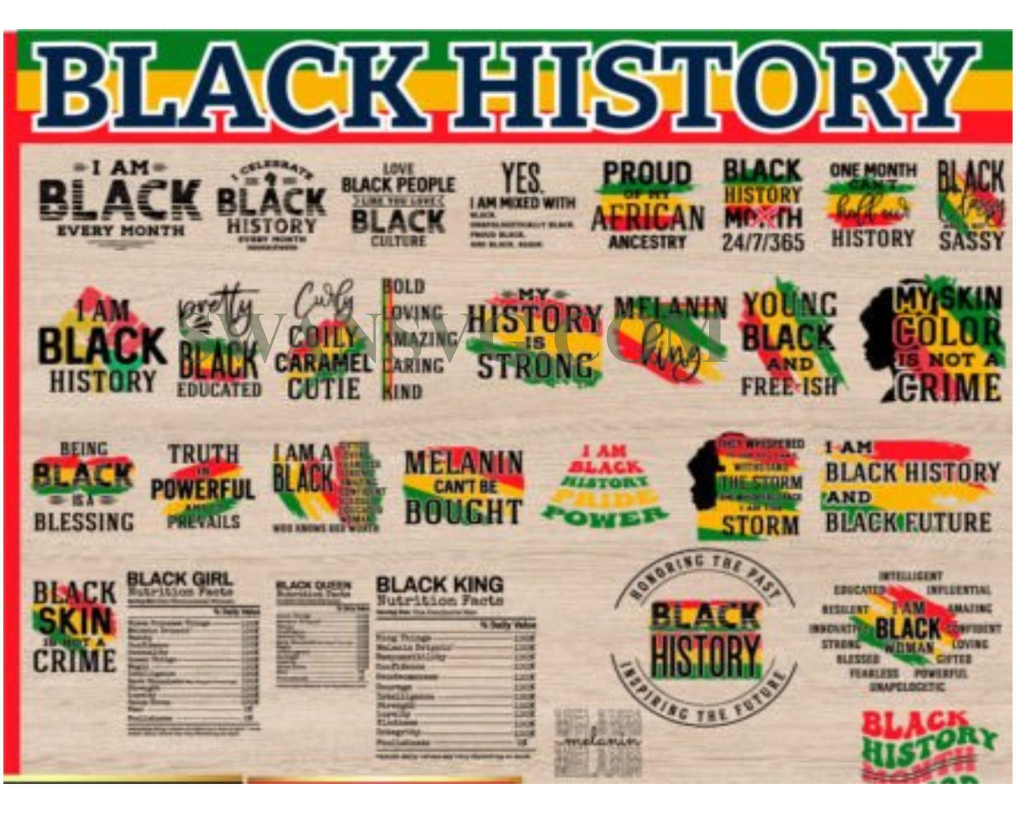 Black History Bundle, Black History SVG