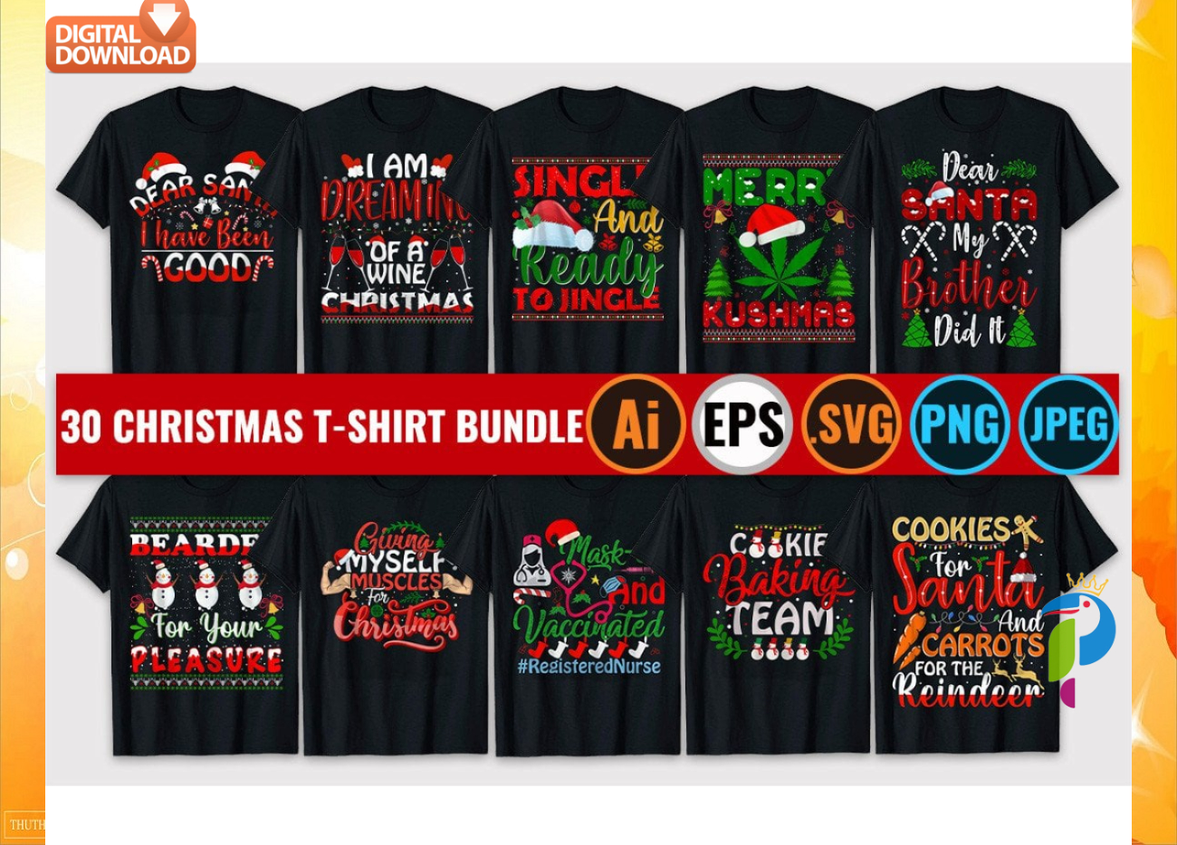 Christmas Tshirt Design Svg, Christmas Svg, Christmas Day Svg