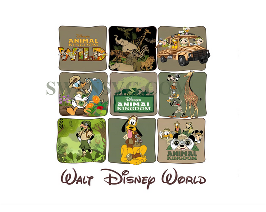 Leopard Animal Kingdom Png, Magical Kingdom Png, Mickey Friends Png