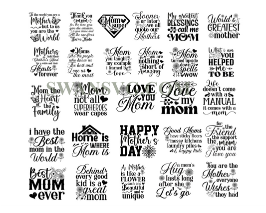 Big Mothers Day Quotes SVG Bundle