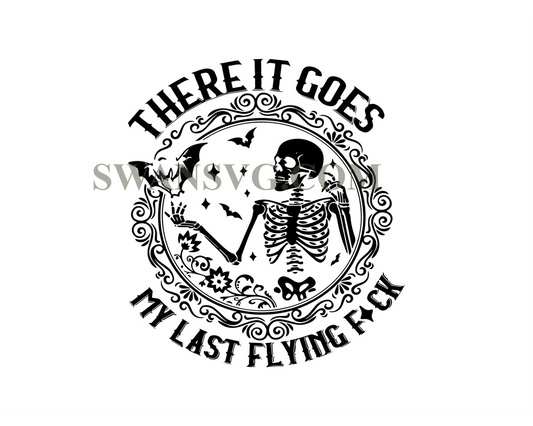 There It Goes My Last Flying Halloween Svg, My Last Flying F ck Svg