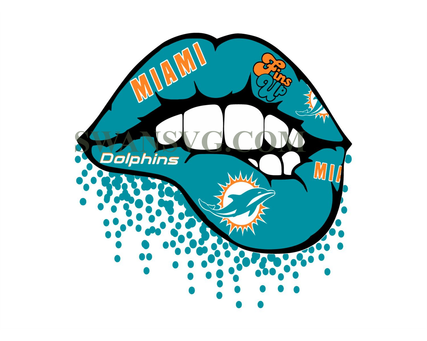 Miami Dolphins NFL Svg, Football Svg File Football Svg