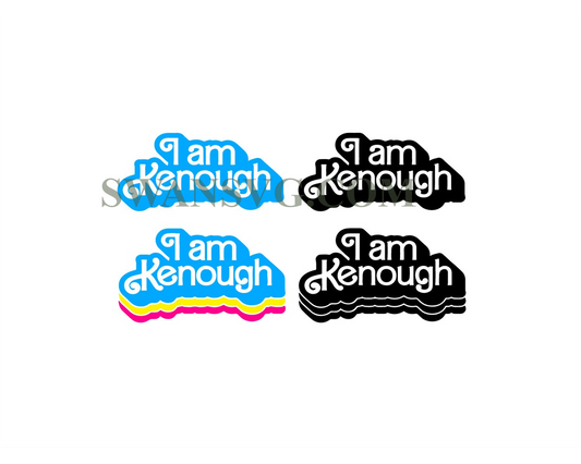 I am Kenough Ken is Enough Logo Babe Doll Design Bundle Retro SVG