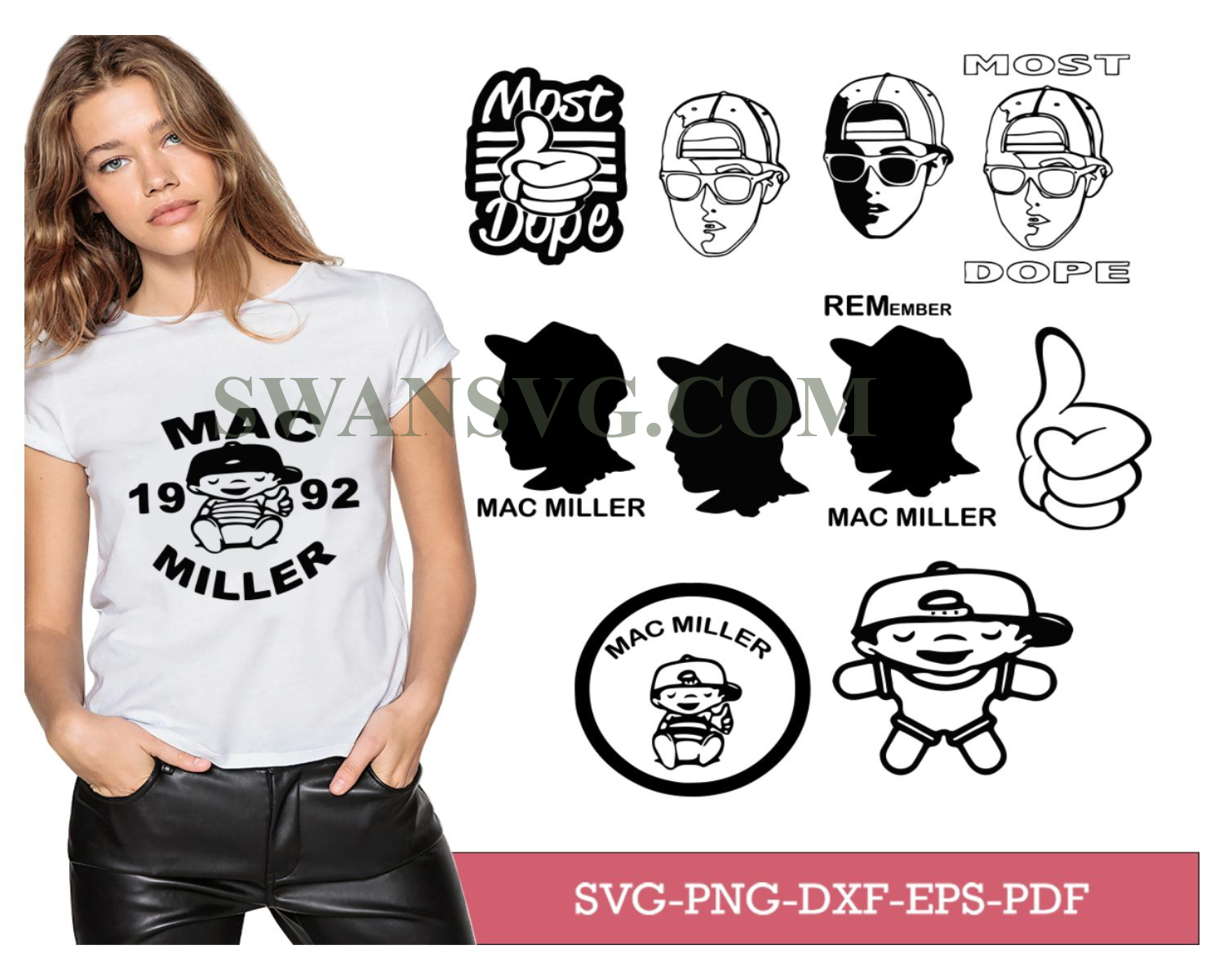 Mac Miller Bundle Svg, Bundle Logo Svg, Mac Miller Svg, Brand Logo Svg ...