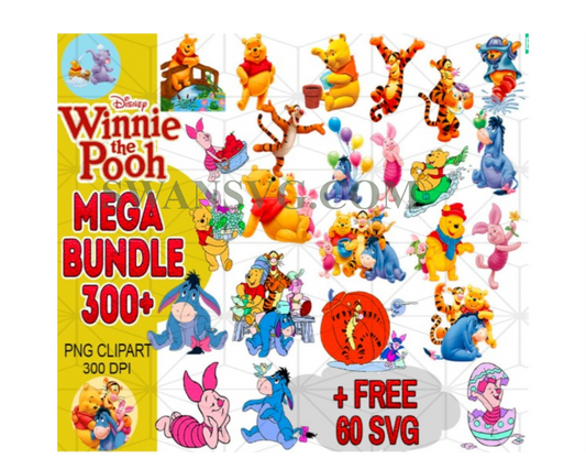 Winnie The Pooh Bundle Png, Trending Png, Winnie The Pooh