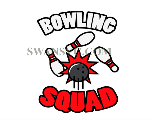 Bowling Squad Svg Bowling Svg Digital File Download