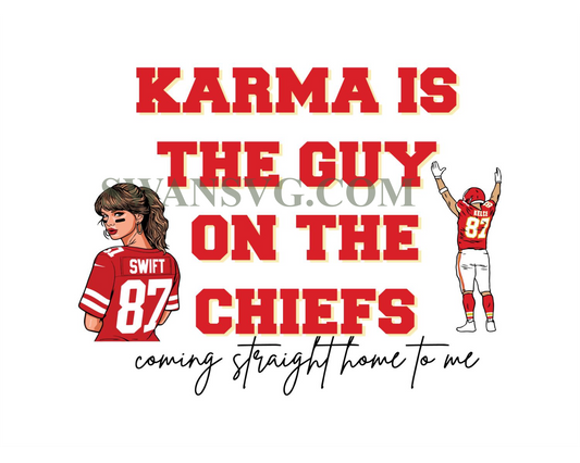 Travis Taylor Karma Is The Guy On The Chiefs Svg