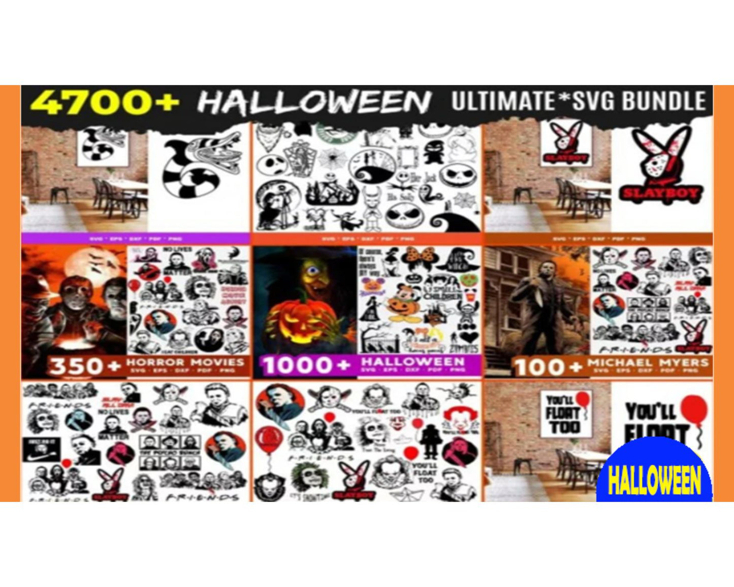 4700 Ultimate Halloween Bundle Svg, Halloween Svg