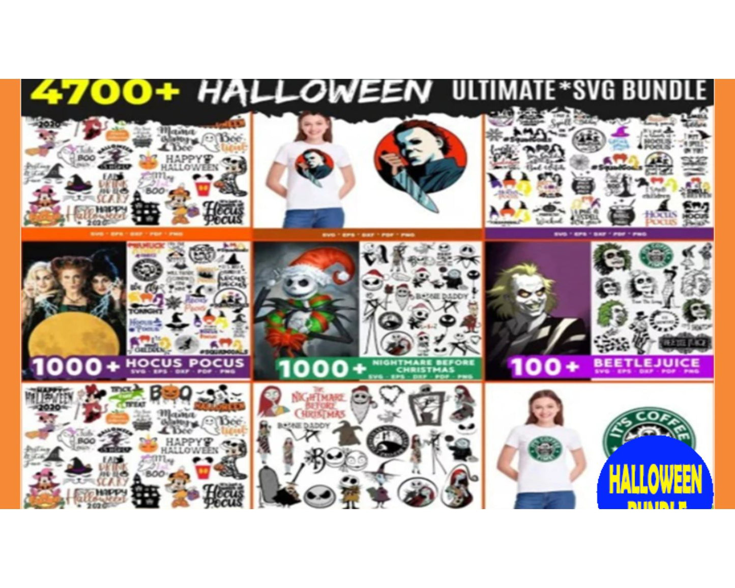 4700 Ultimate Halloween Bundle Svg, Halloween Svg