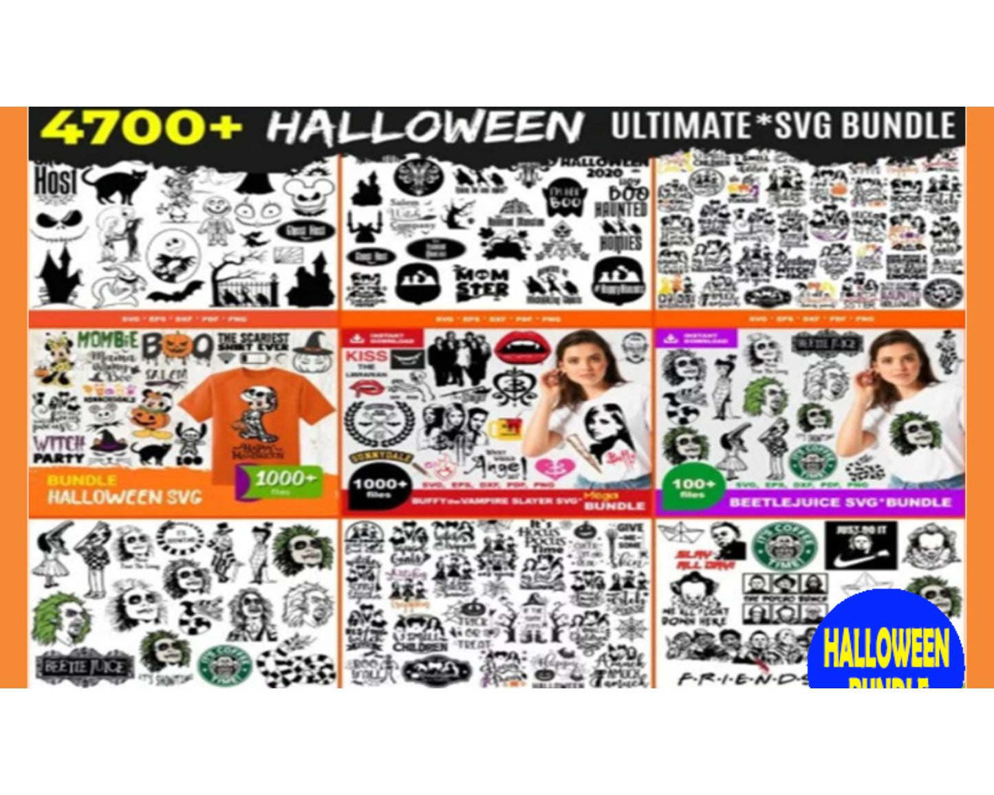 4700 Ultimate Halloween Bundle Svg, Halloween Svg