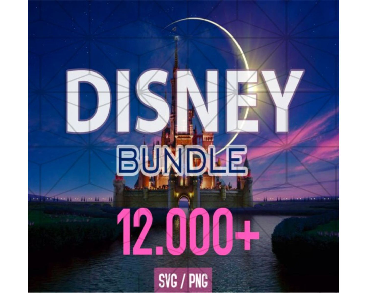 12000 Disney Bundle, Disney Svg, Disney PNG