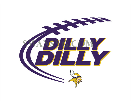 Dilly Dilly Baltimore Vikings Football Svg Digital Download