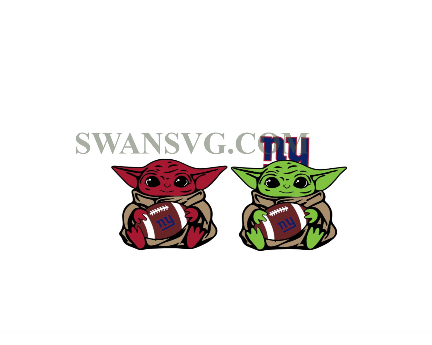 New York Giants Baby Yoda NFL Svg, Sport Svg, NFL