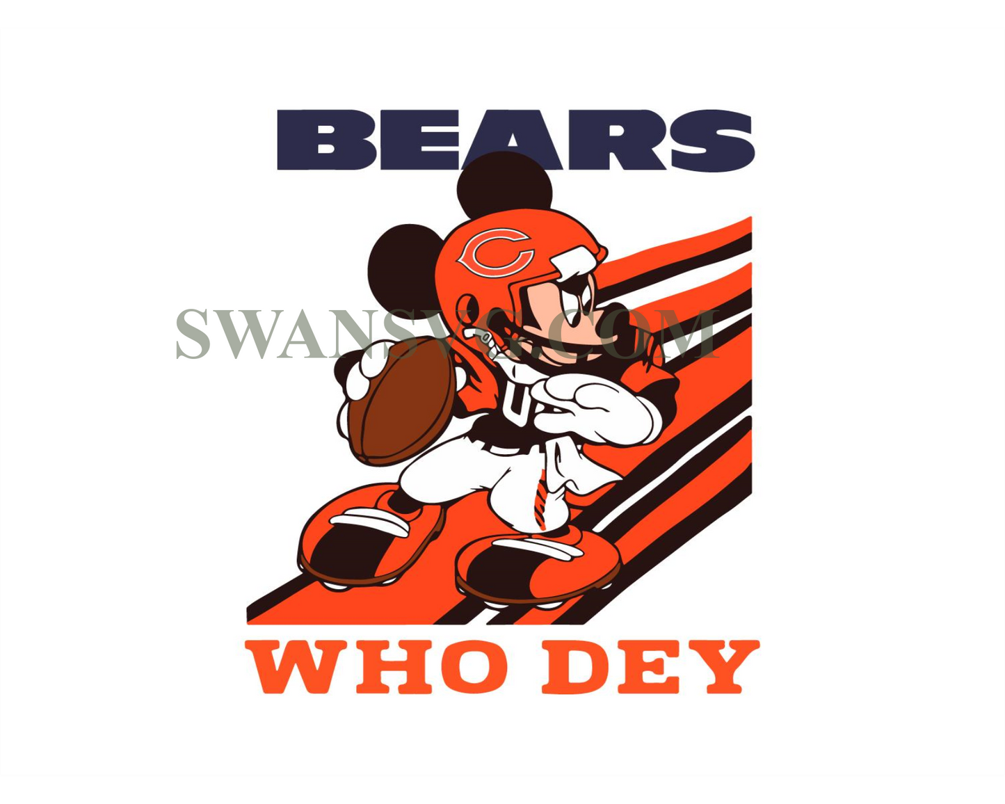 Chicago Bears Slogan Who Dey Svg