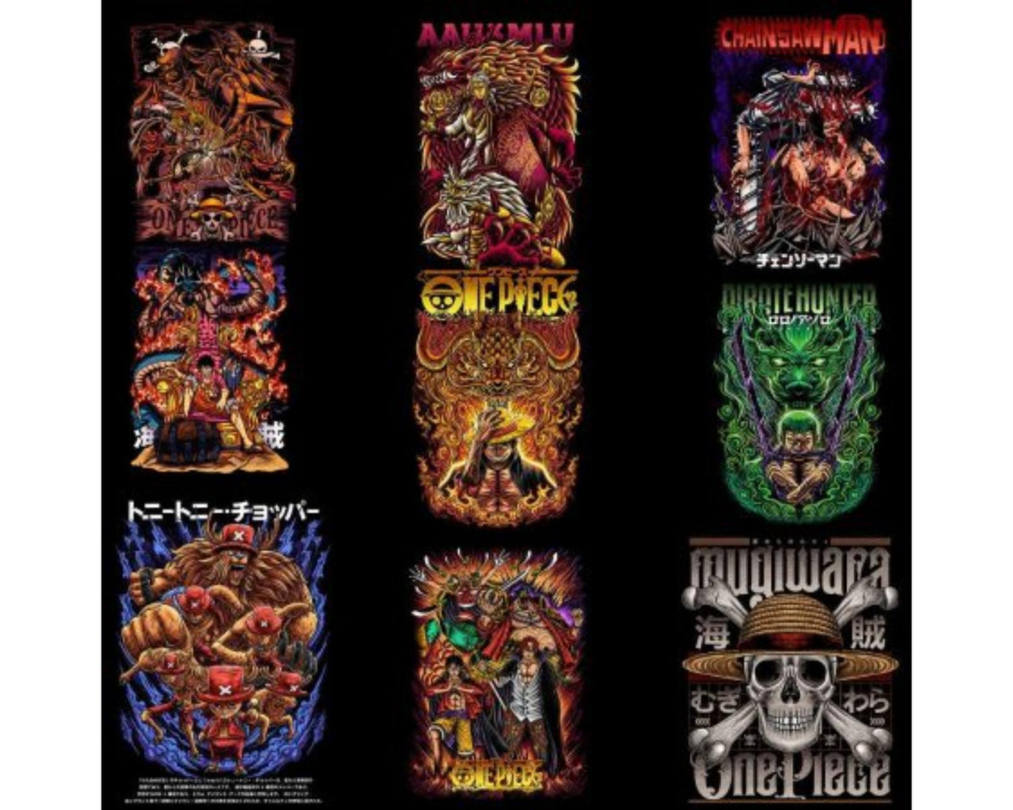 45000 Anime Design Bundle CLEAR Background, Perfect for Print on Demand