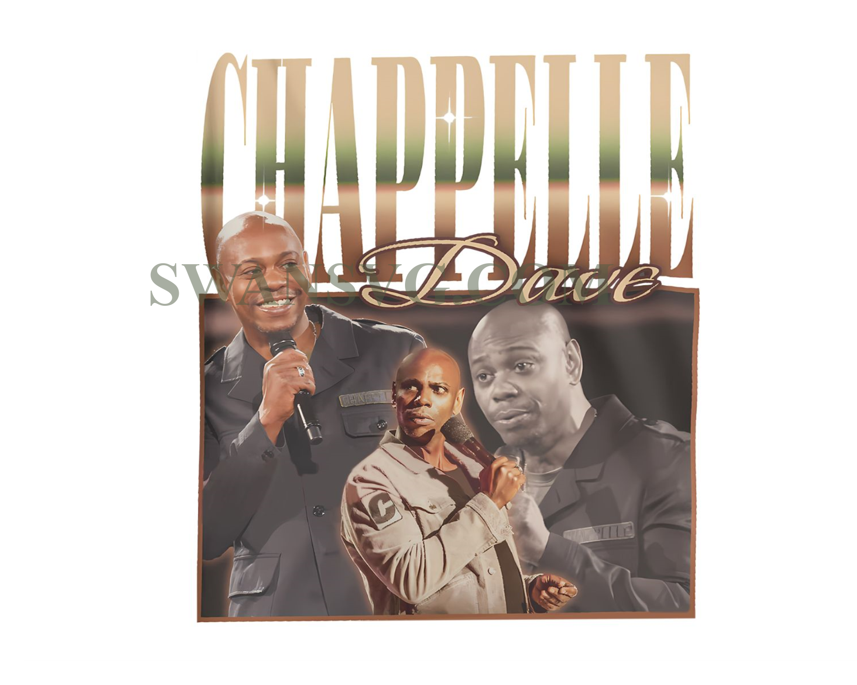 RETRO DAVE CHAPPELLE Png, Dave Chappelle Tour, Dave Chappelle Homage P
