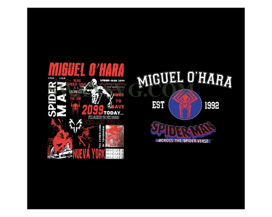 Miguel OHara Svg, Miguels Biggest Reveal, Spiderman 2099 Svg