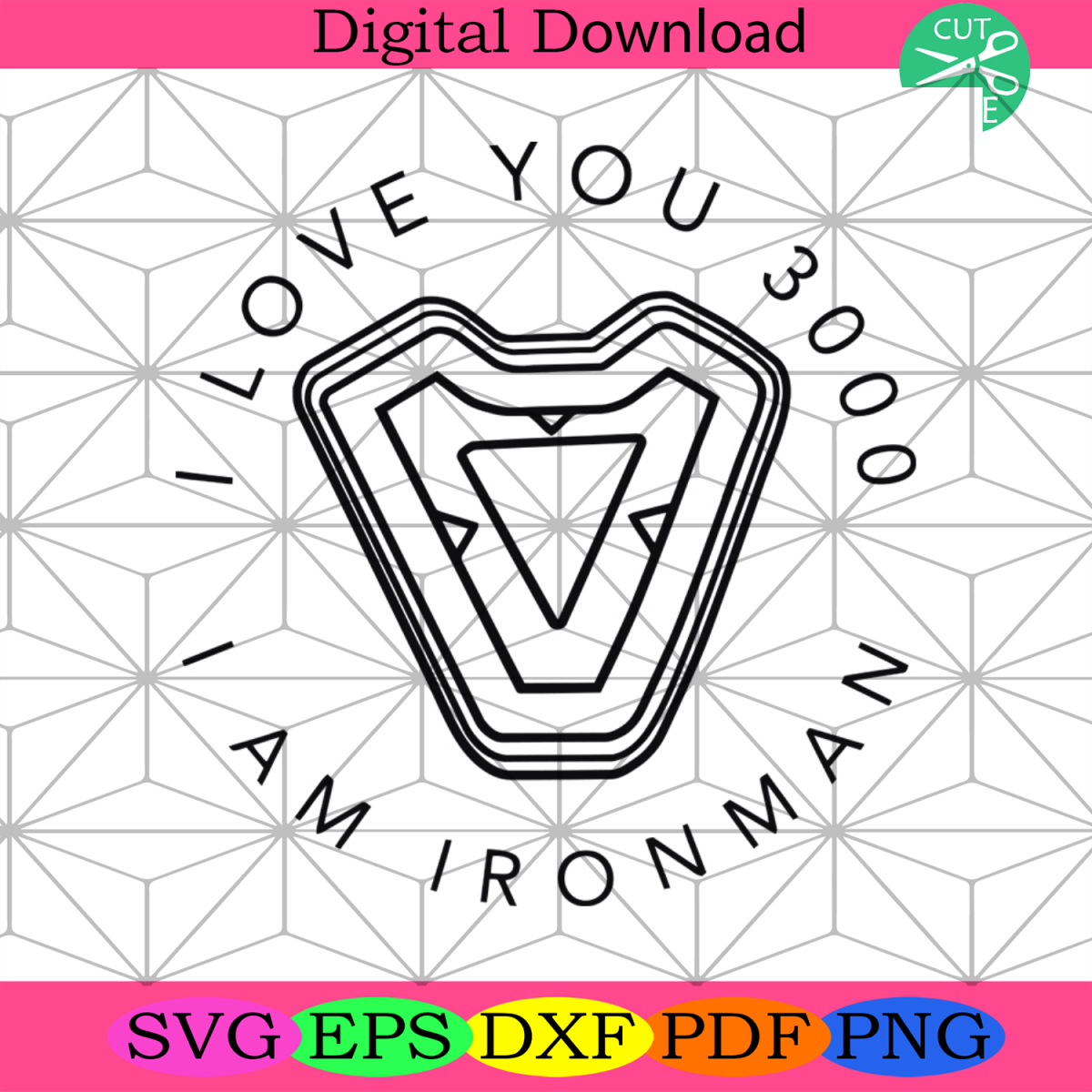 I Love You 3000 I Am Ironman Svg, Dad And Son, Reel Dad Svg