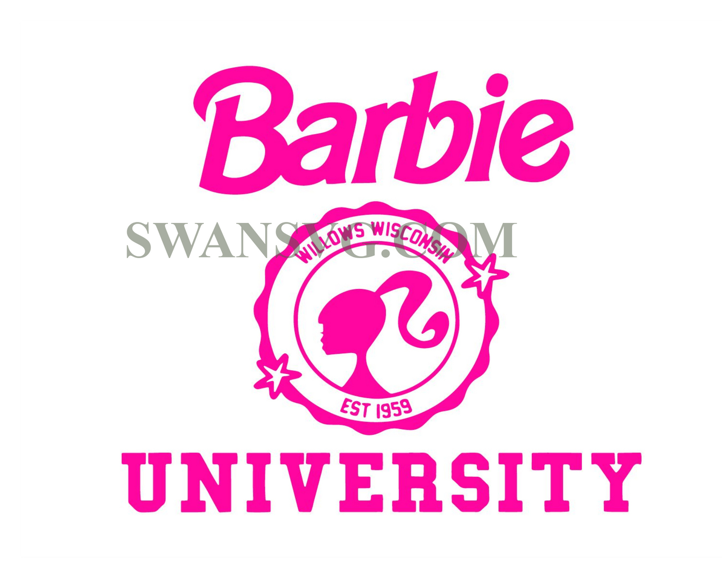 Barbie University Png, Barbie Png, Barbie Girl Png, Barbie World