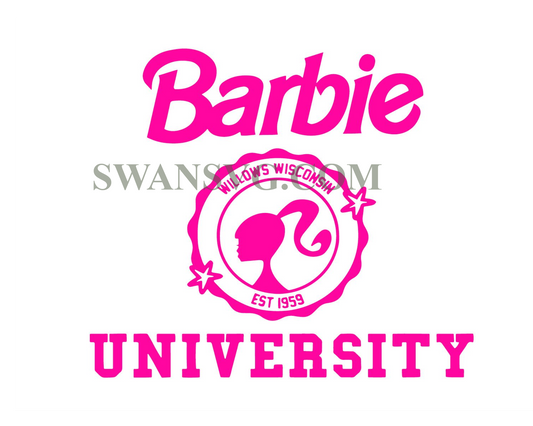 Barbie University Png, Barbie Png, Barbie Girl Png, Barbie World