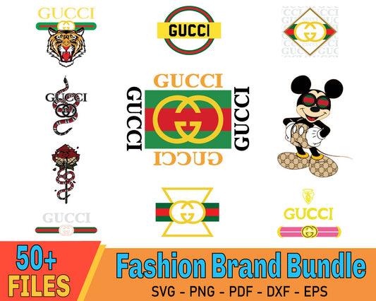 Mickey Logo Bundle Svg, Fashion brand logo svg, Mickey svg