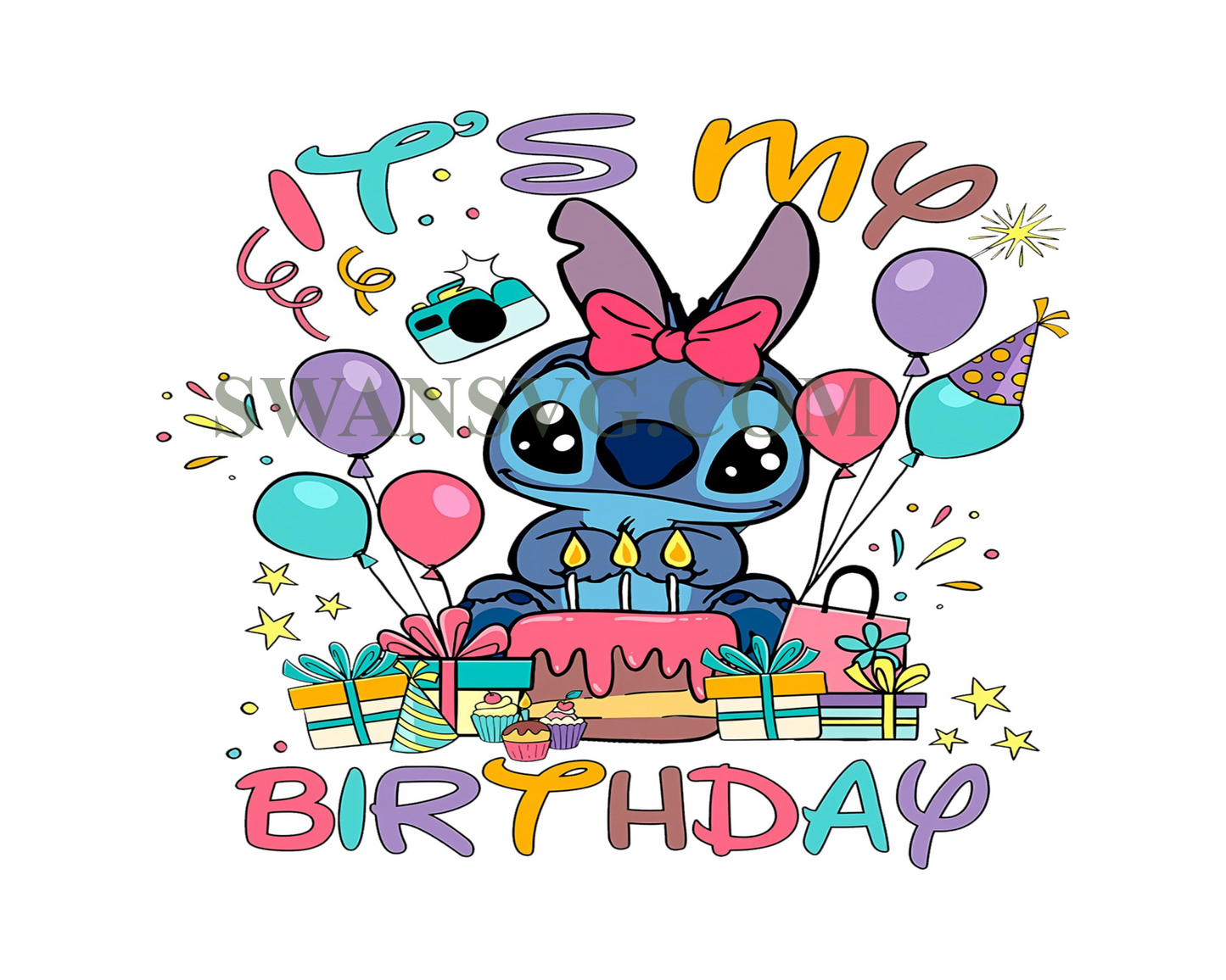 Its My Birthday Tshirt, Stitch Shirt, Disney Birthday Shirt, Stitch