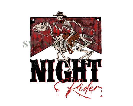 Halloween PNG, Night Rider, Digital Download, Spooky Season