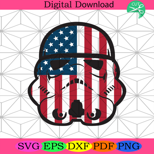 Star Wars Patriot Trooper Svg Trending Svg, Yoda Svg, Star Wars Svg