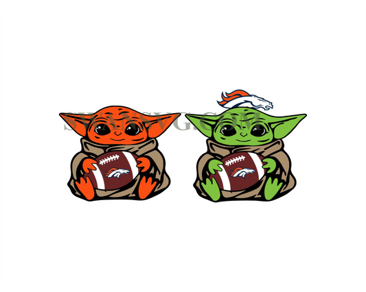 Denver Broncos Baby Yoda NFL Svg, Sport Svg, NFL