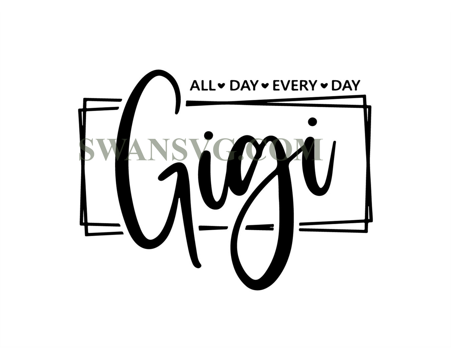 Gigi Svg, Gigi Shirt Designs, SVG's For Grandmas, Svgs For Gigis