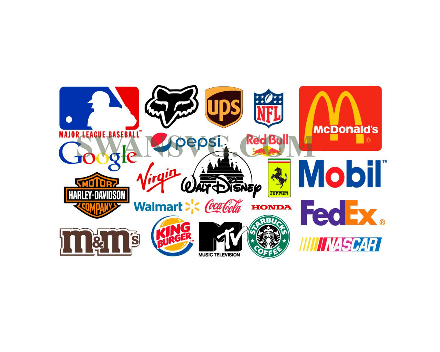 Logo Svg, Fashion Logo Svg, MC Donald's Logp Svg, Pepsi Logo Svg