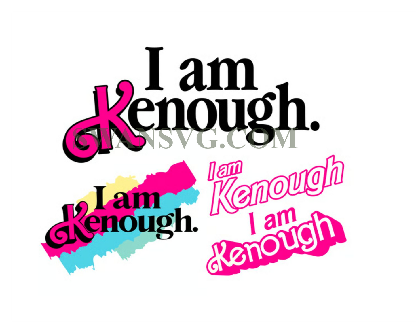 i am kenough, i am kneough Png shirt, I am kenough Barbie Png