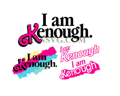 i am kenough, i am kneough Png shirt, I am kenough Barbie Png