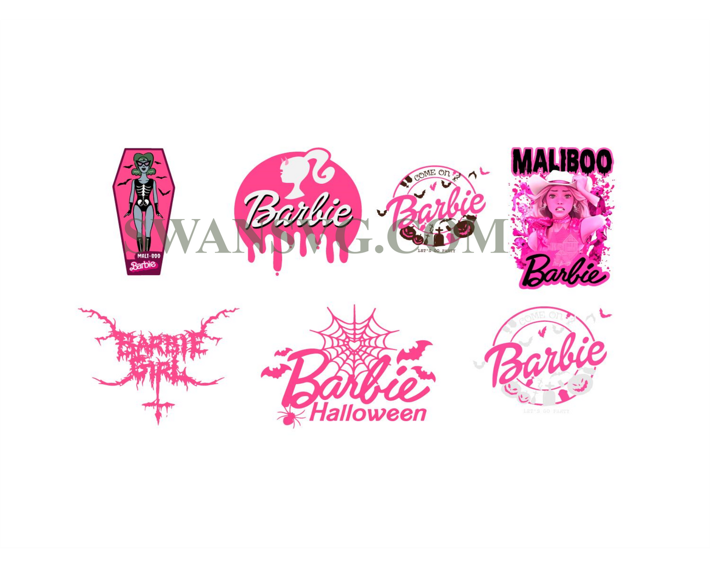 New Barbie Halloween Png, Come On Barbie Png, LetS Go Party Png