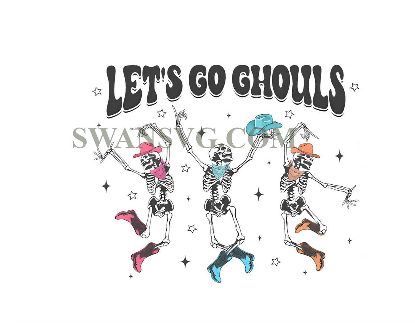 Lets Go Ghouls Halloween Png, Lets Go Ghouls Png, Halloween Png