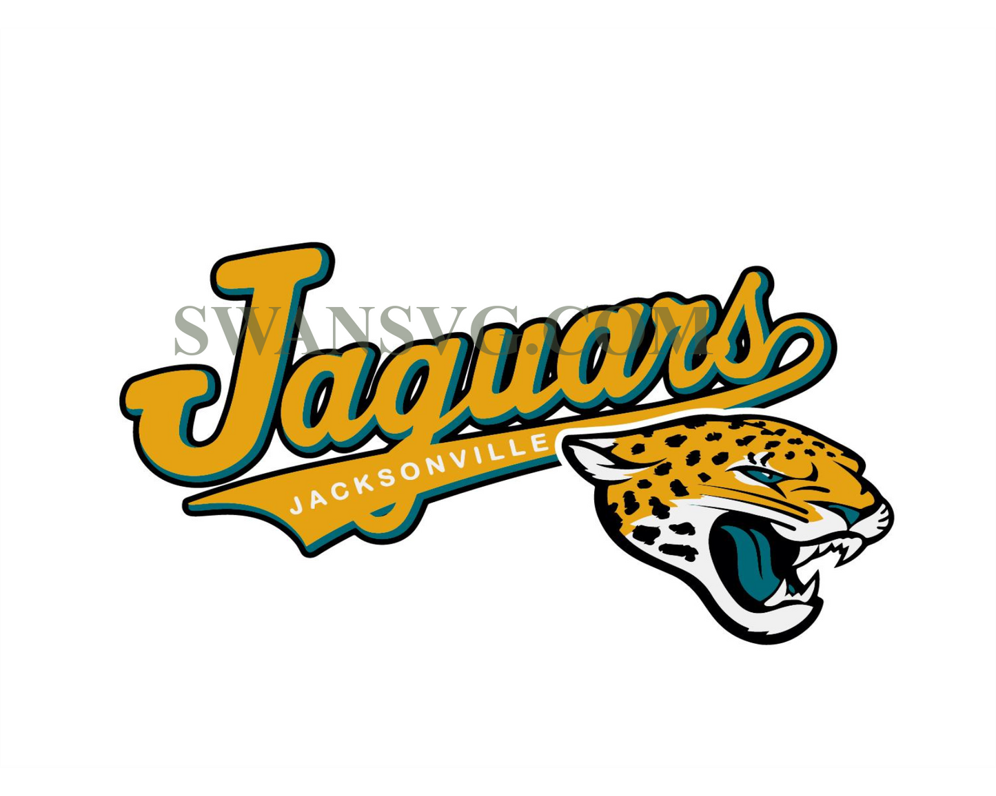 Jacksonville Jaguars Logo American Football Team Svg