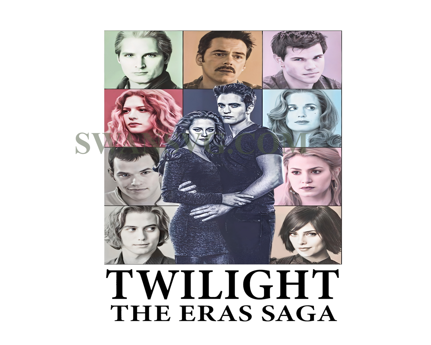 Twilight eras Saga Tour black png Twilight print png Bella Swan