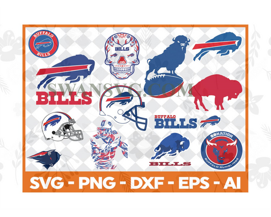 Buffalo Bills SVG Files, Buffalo Bills Logo SVG, Buffalo Bills Logo