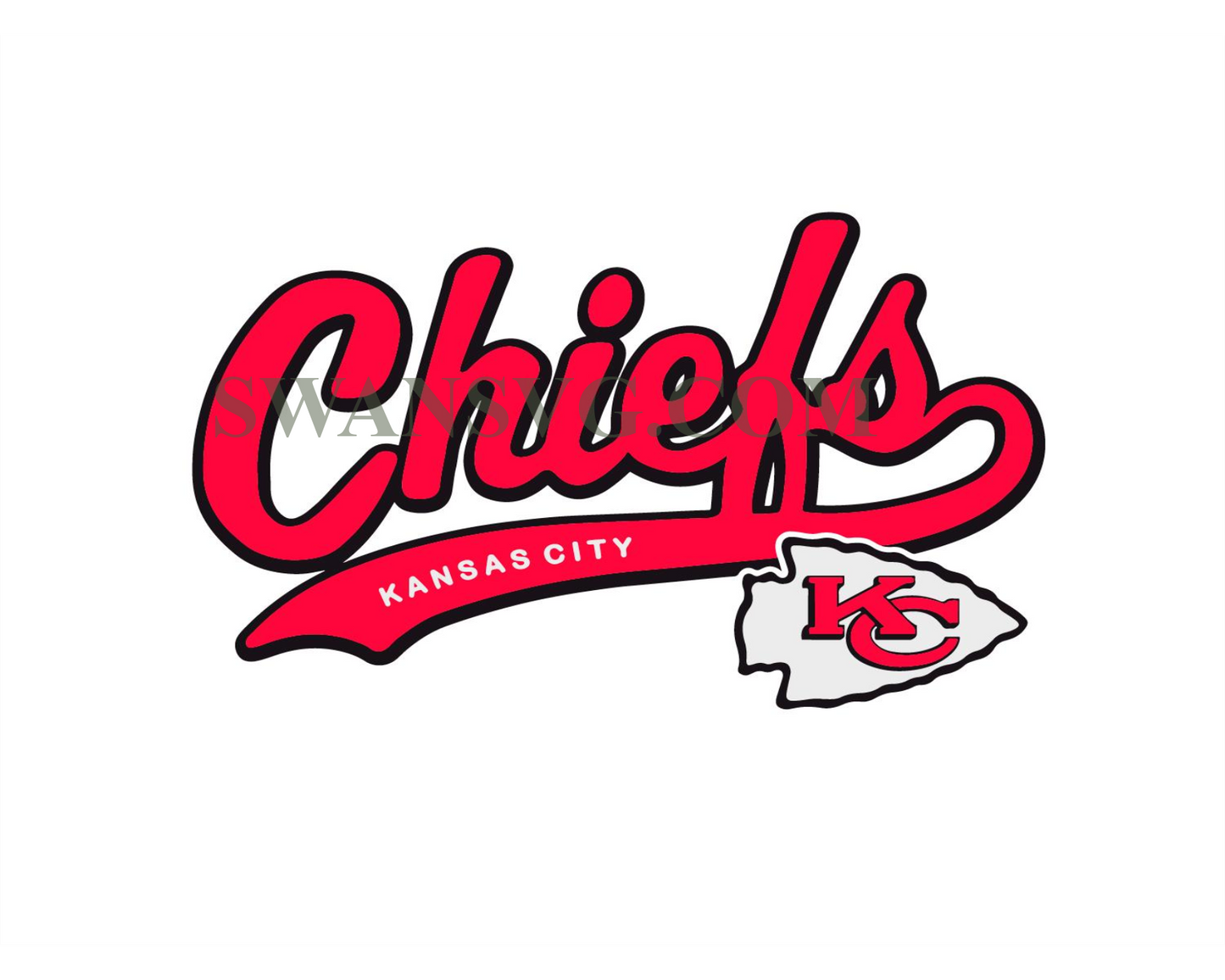 Kansas City Chiefs Logo NFL Team Svg Digital Download