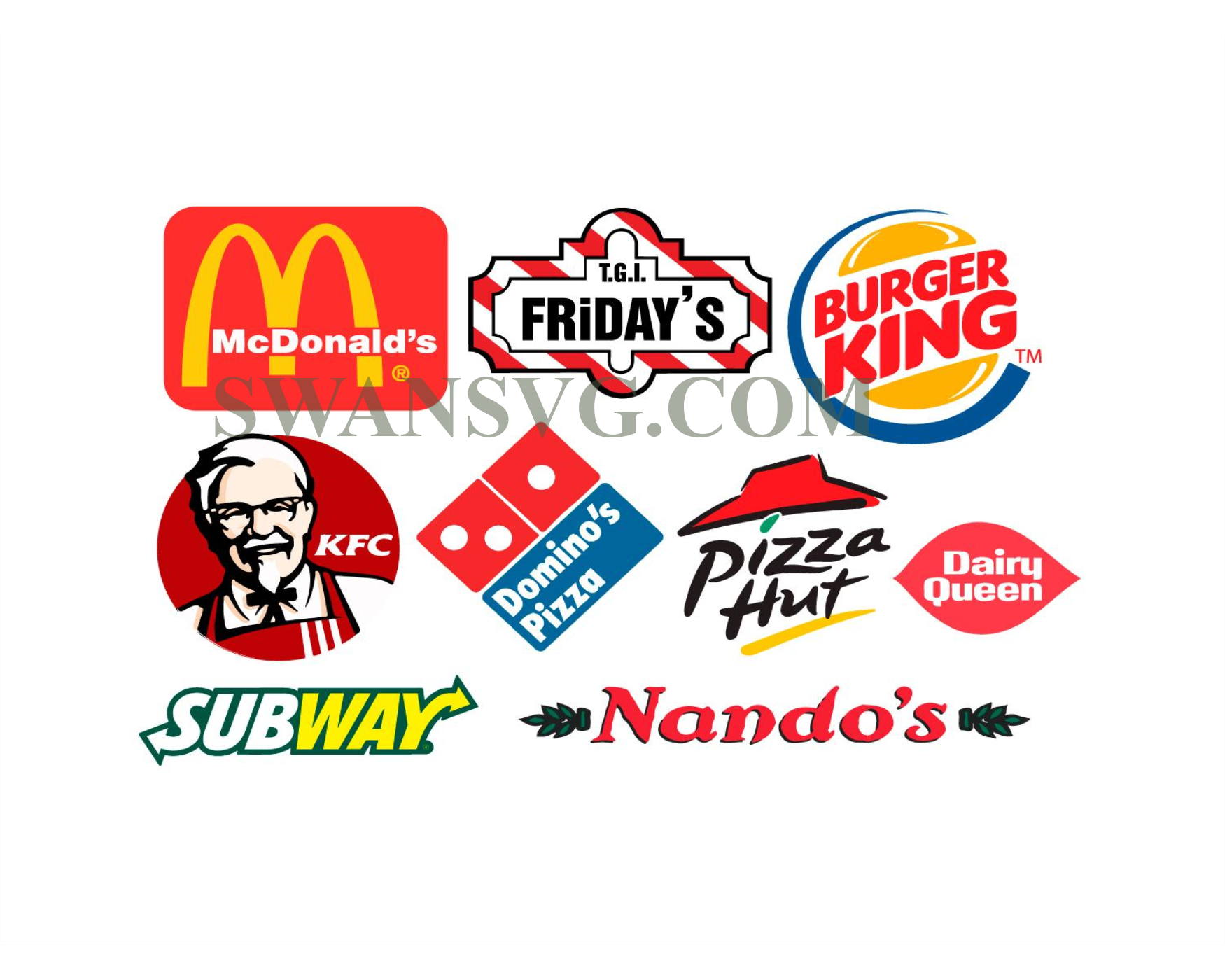 Logo Svg, Subway Logo Svg, Burger King Logo Svg, Nondo's Logo Svg, Piz ...