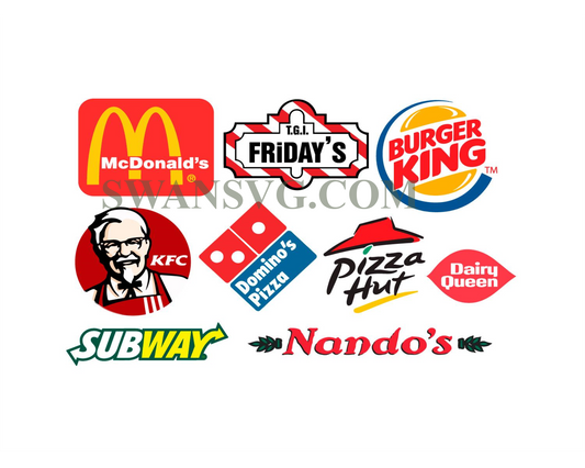 Logo Svg, Subway Logo Svg, Burger King Logo Svg, Nondos Logo Svg