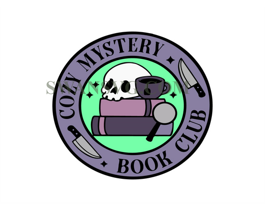 Cozy Mystery Book Club svg Mystery svg Mystery Reader svg