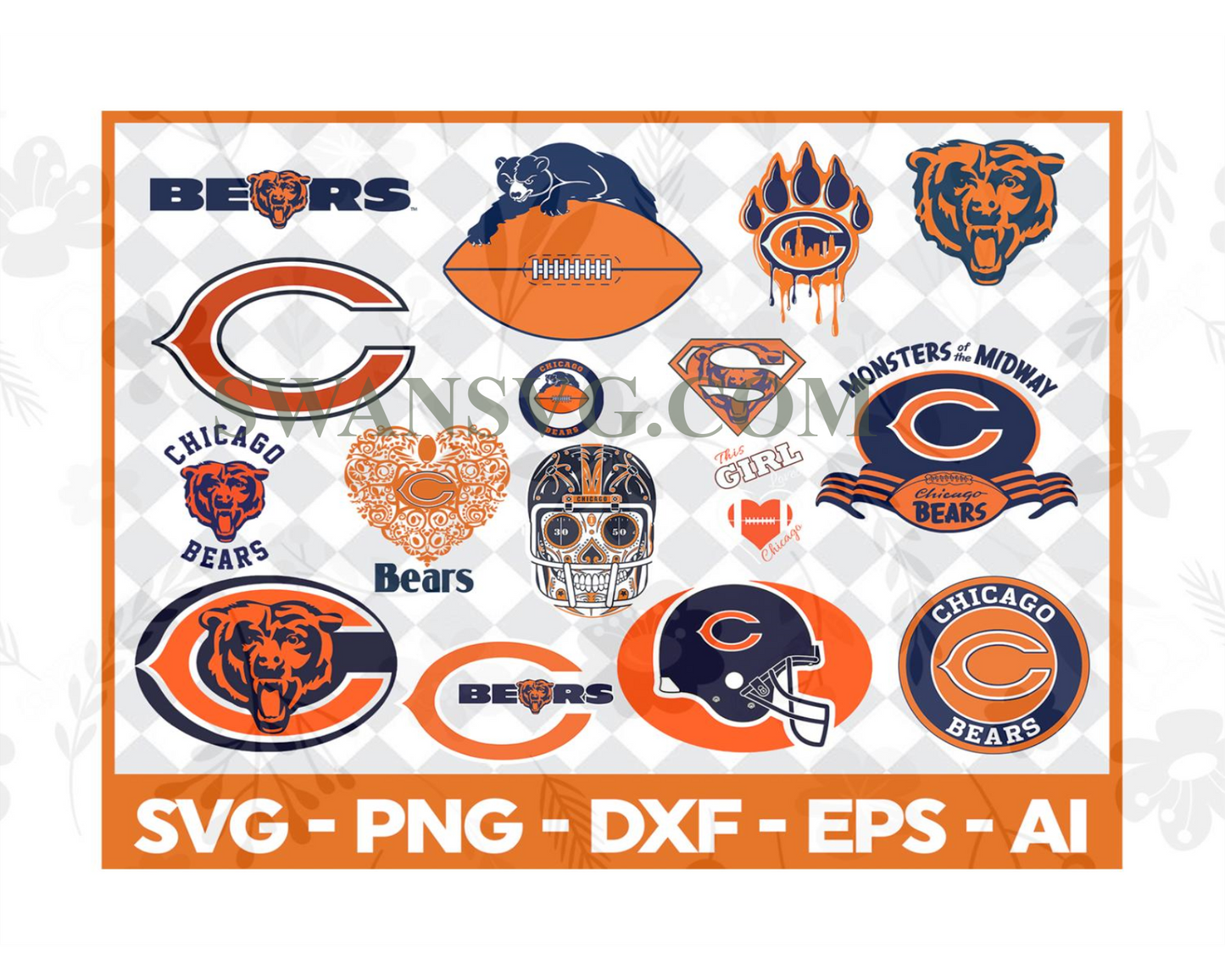 Chicago Bears Svg, Chicago Bears Svg, Bears Svg, Nfl Svg,Chicago Bears