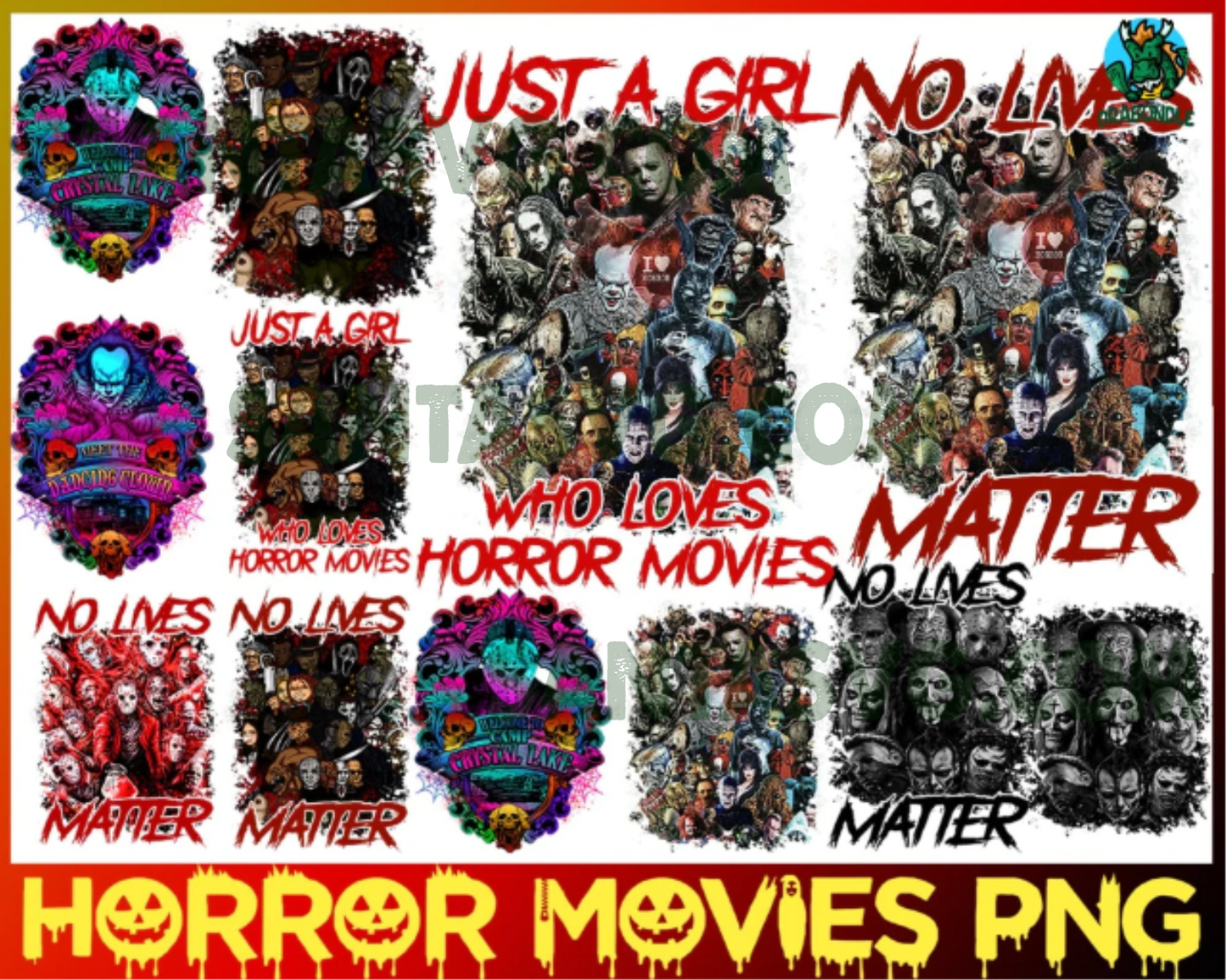 86 Horror Movies Png, Halloween Png, Halloween Killer Png, Halloween