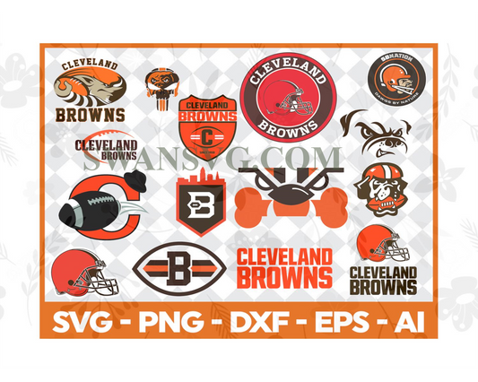 Cleveland Browns Logo, Browns Elf Logo, New Browns, Cleveland Browns